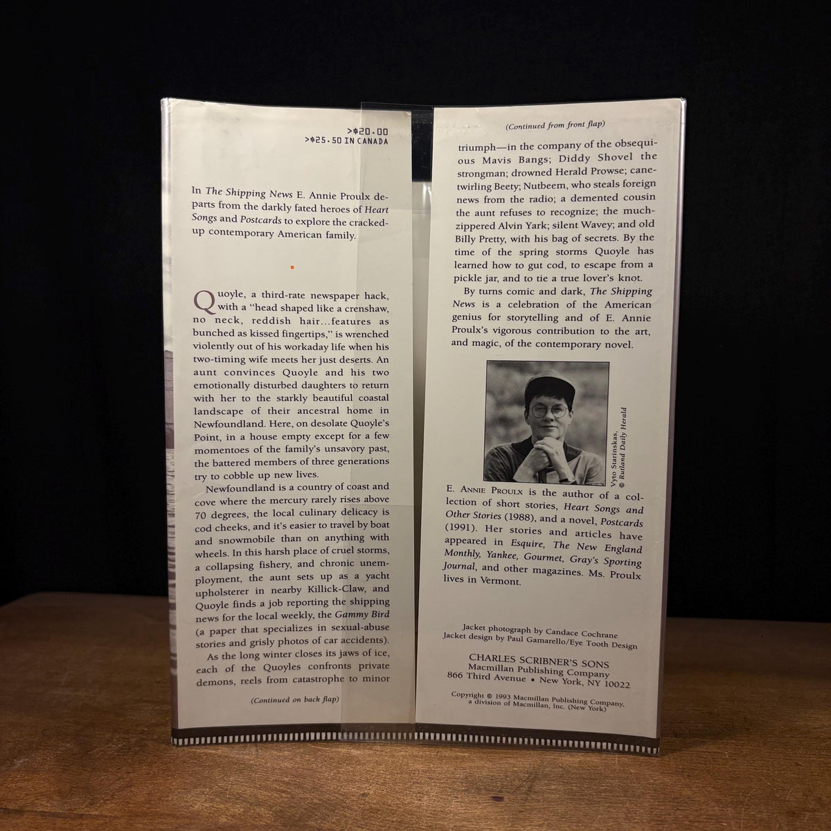 First Printing - The Shipping News / E. Annie Proulx (1993) Vintage Hardcover Book