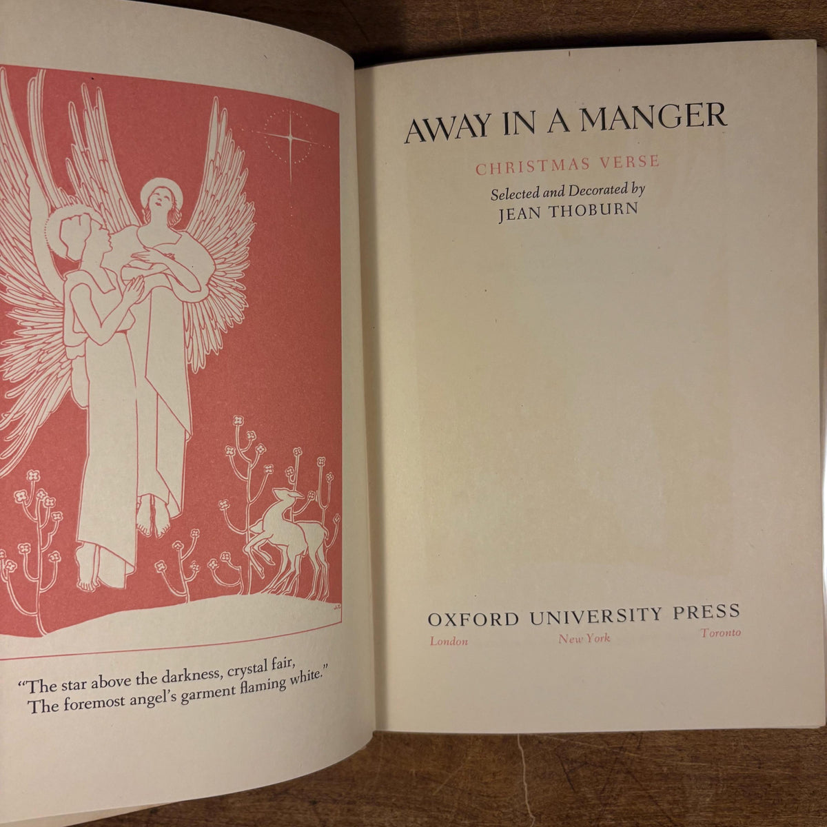 Away in a Manger and More: A Vintage Christmas Library (1941-1954) Hardcover Books