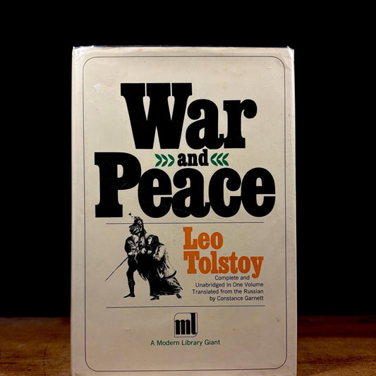Modern Library - War and Peace by Leo Tolstoy (1967) Vintage Hardcover Book