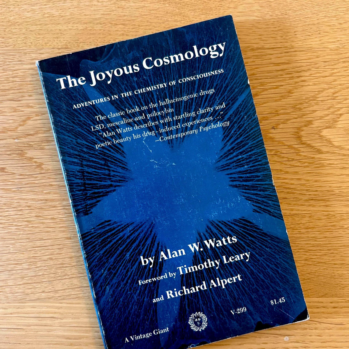 The Joyous Cosmology: Adventures in the Chemistry of Consciousness / Alan W. Watts (1962) Vintage Paperback Book