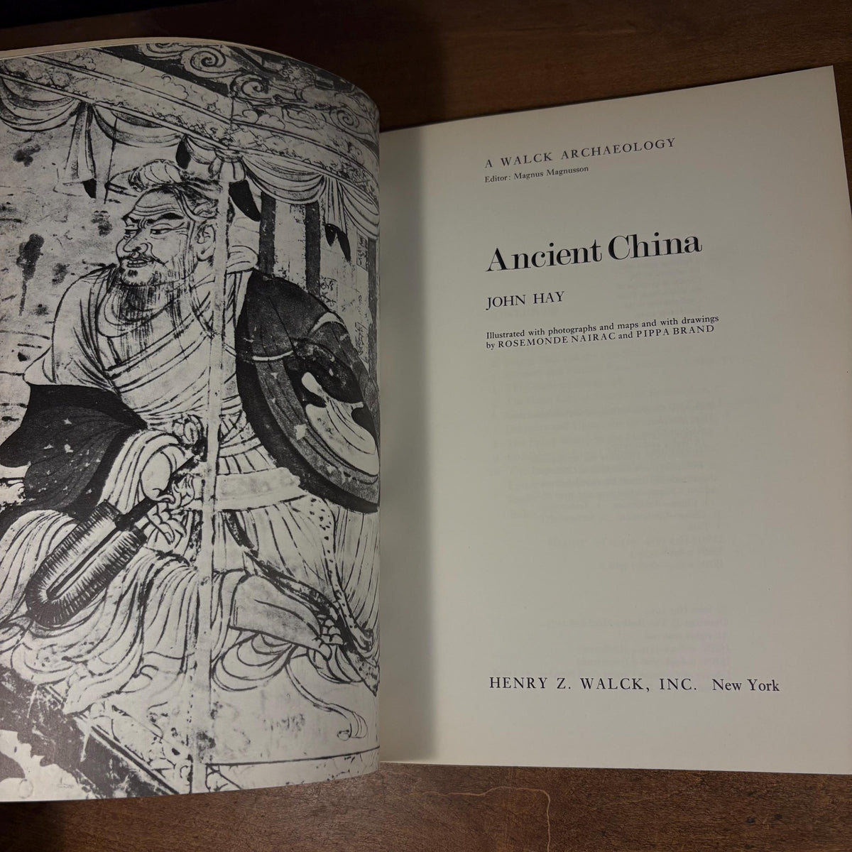 Ancient China / John Hay (1973) Vintage Softcover Book