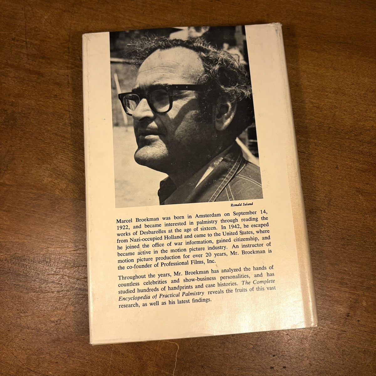 The Complete Encyclopedia of Practical Palmistry /Marcel Broekman (1972) Vintage Hardcover Book