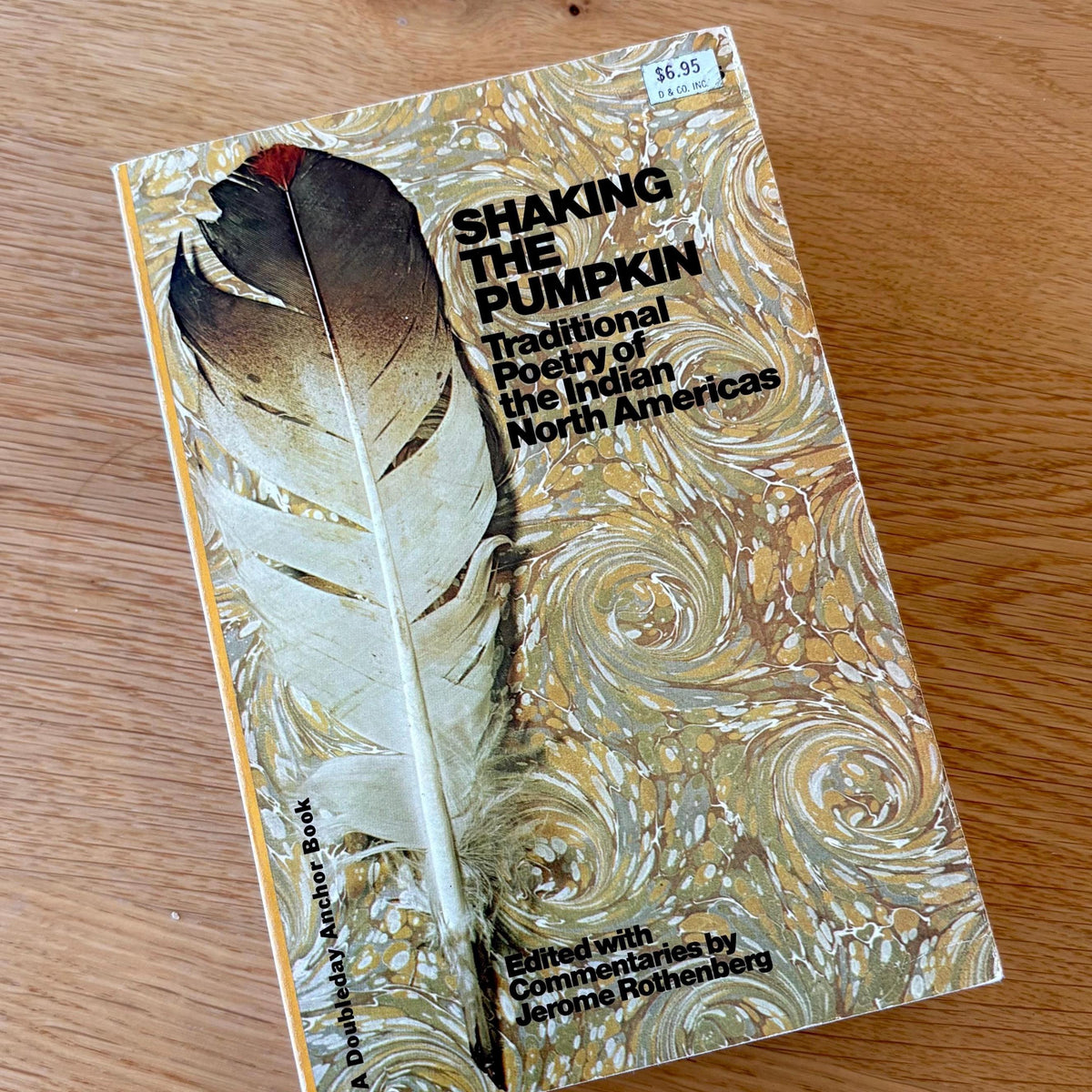 Shaking the Pumpkin: Traditional Poetry of the Indian North Americans / Jerome Rothenberg (1972) Vintage Paperback Book