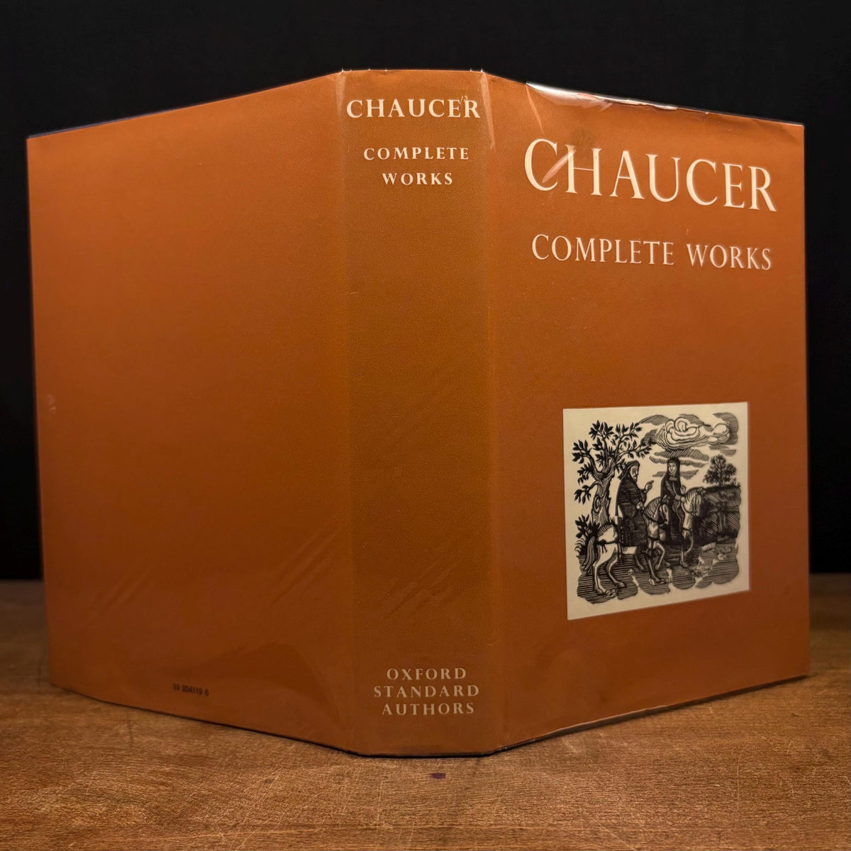 The Complete Works of Geoffrey Chaucer / Walter W. Skeat (1969) Vintage Hardcover Book