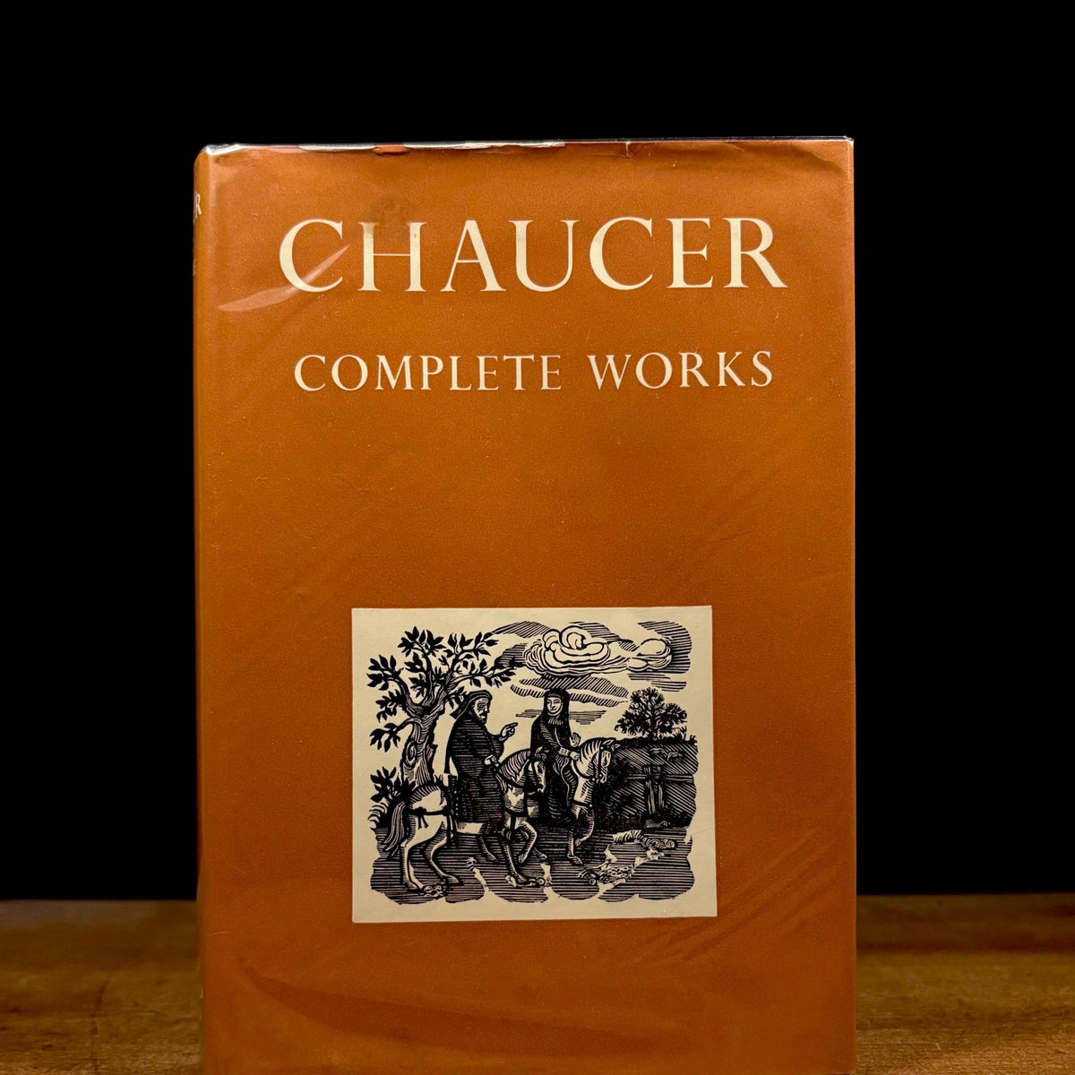 The Complete Works of Geoffrey Chaucer / Walter W. Skeat (1969) Vintage Hardcover Book
