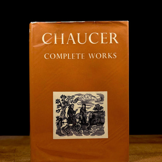 The Complete Works of Geoffrey Chaucer / Walter W. Skeat (1969) Vintage Hardcover Book