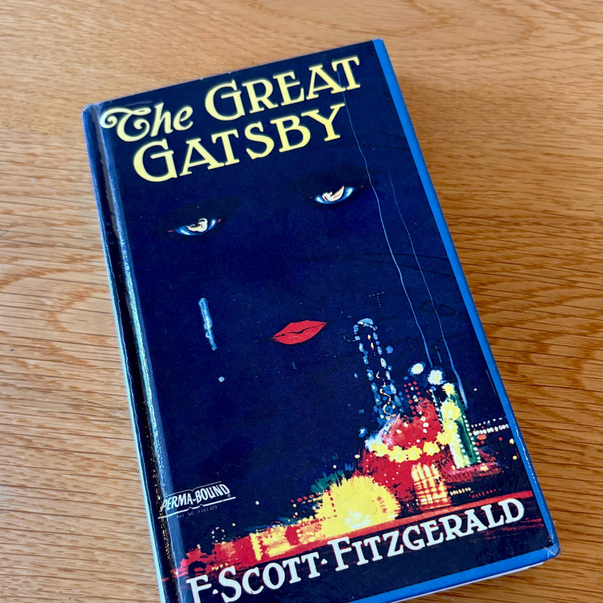 The Great Gatsby / F. Scott Fitzgerald (1980s) Vintage Permabound Book