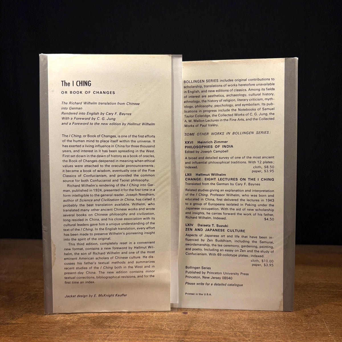 The I Ching or Book of Changes: The Richard Wilhelm Translation (1971) Vintage Hardcover Book
