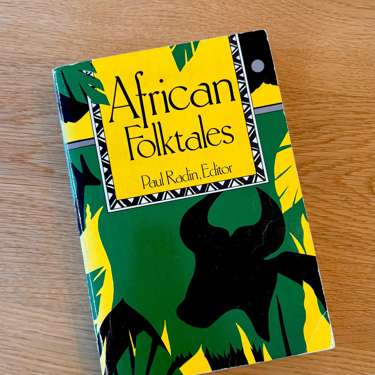 African Tales / Paul Radin (1983) Vintage Paperback Book