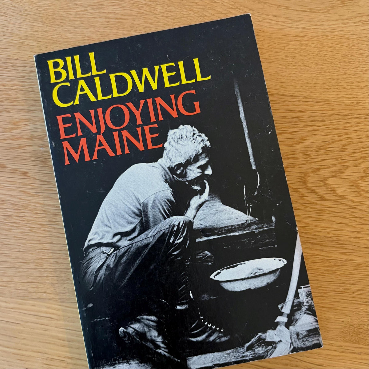 Enjoying Maine / Bill Caldwell (1983) Vintage Paperback Book