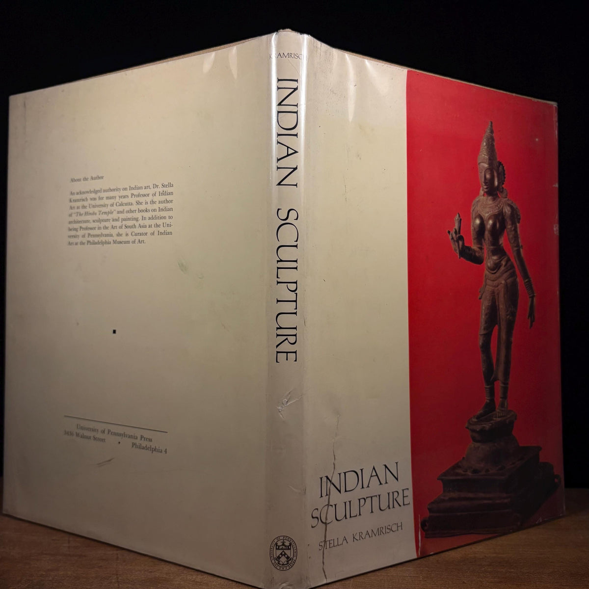Indian Sculpture in the Philadelphia Museum of Art / Stella Kramrisch (1960) Vintage Hardcover Book
