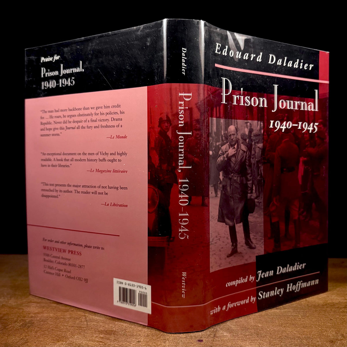 First American Printing - Prison Journal, 1940-1945 / Edouard Daladier (1995) Vintage Hardcover Book