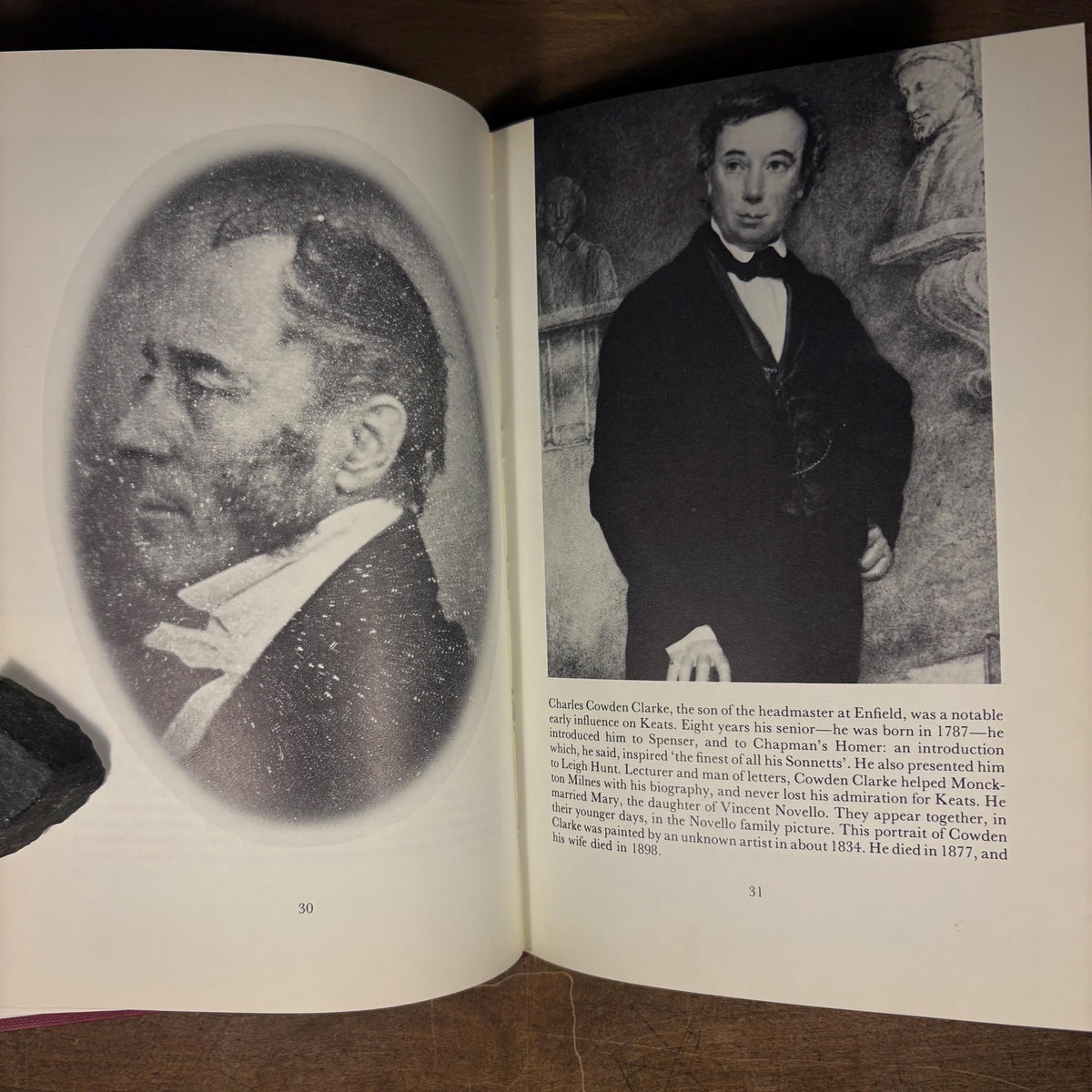 Keats and his Circle: An Album of Portraits / Joanna Richardson (1980) Vintage Hardcover Book