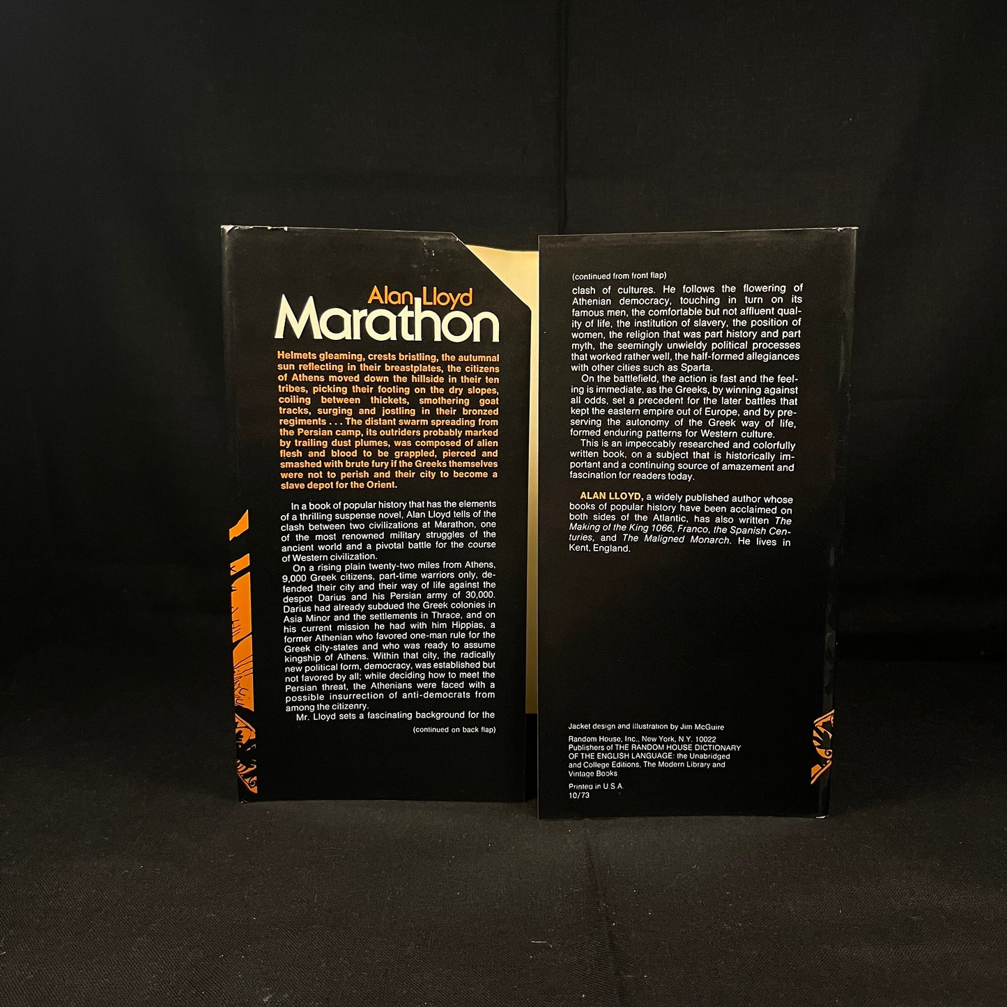 Marathon: The Story of Civilizations on Collision Course by Alan Lloyd (1973) Vintage Hardcover Book