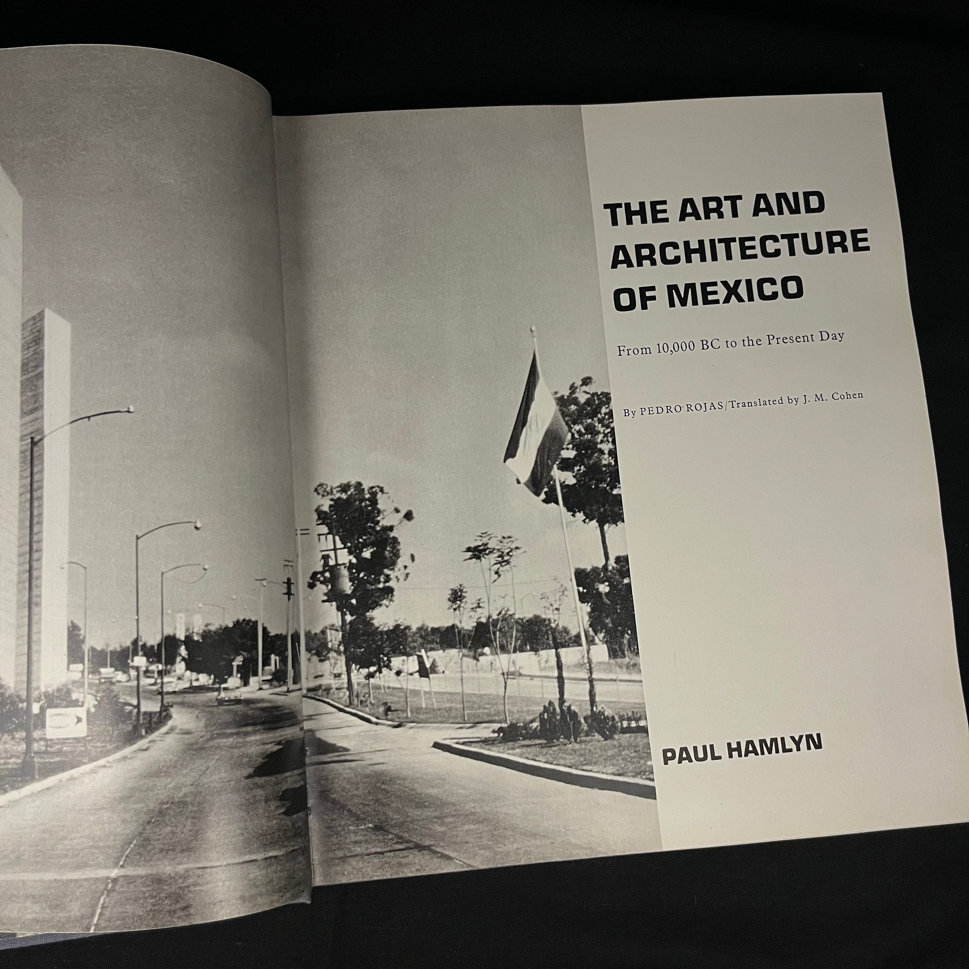 The Art and Architecture of Mexico: A Comprehensive Survey by Pedro Rojas (1968) Vintage Hardcover Book