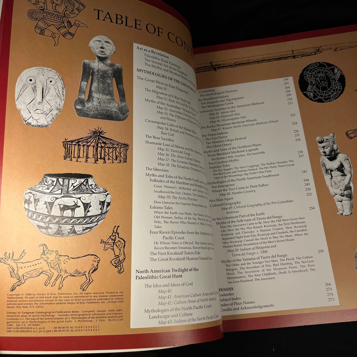 Historical Atlases of World Mythology Vol I: The Way of the Animal Powers Part 2 Mythologies of the Great Hunt by Joseph Campbell (1988)