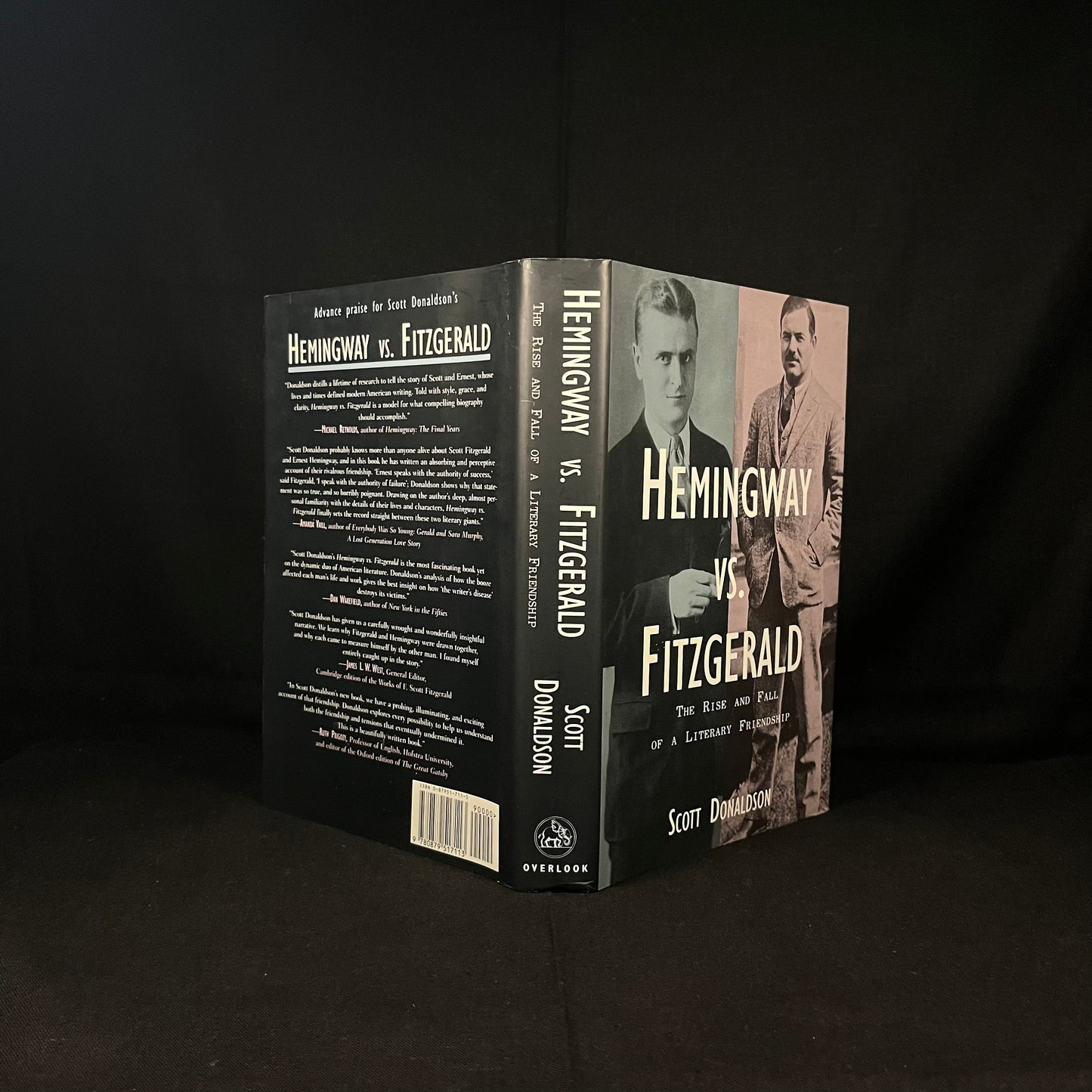 First Printing - Hemingway Vs. Fitzgerald: The Rise and Fall of a Literary Friendship by Scott Donaldson (1999) Vintage Hardcover Book