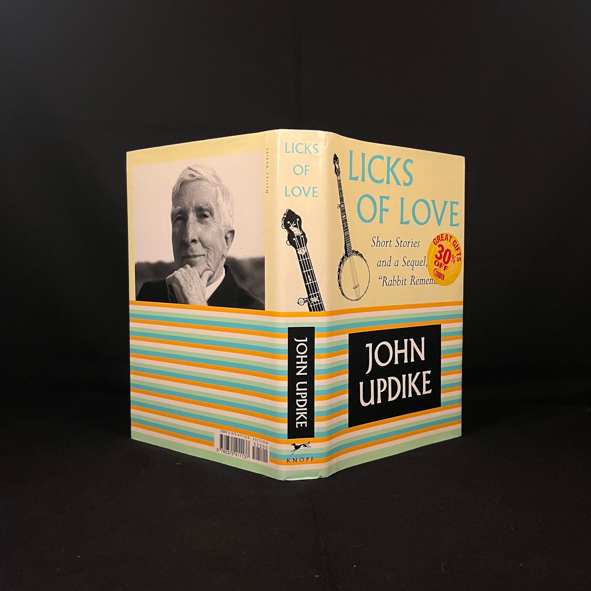 First Printing - Licks of Love: Short Stories and a Sequel by John Updike (2000) Vintage Hardcover Book