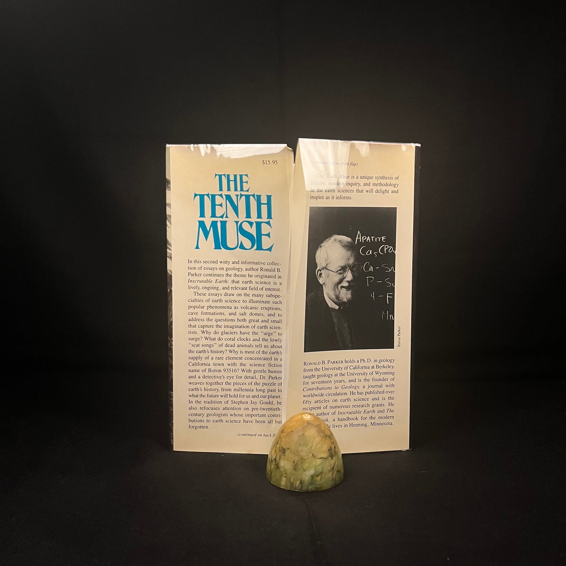 First Edition - The Tenth Muse: The Pursuit of Earth Science by Ronald Parker (1986) Vintage Hardcover Book