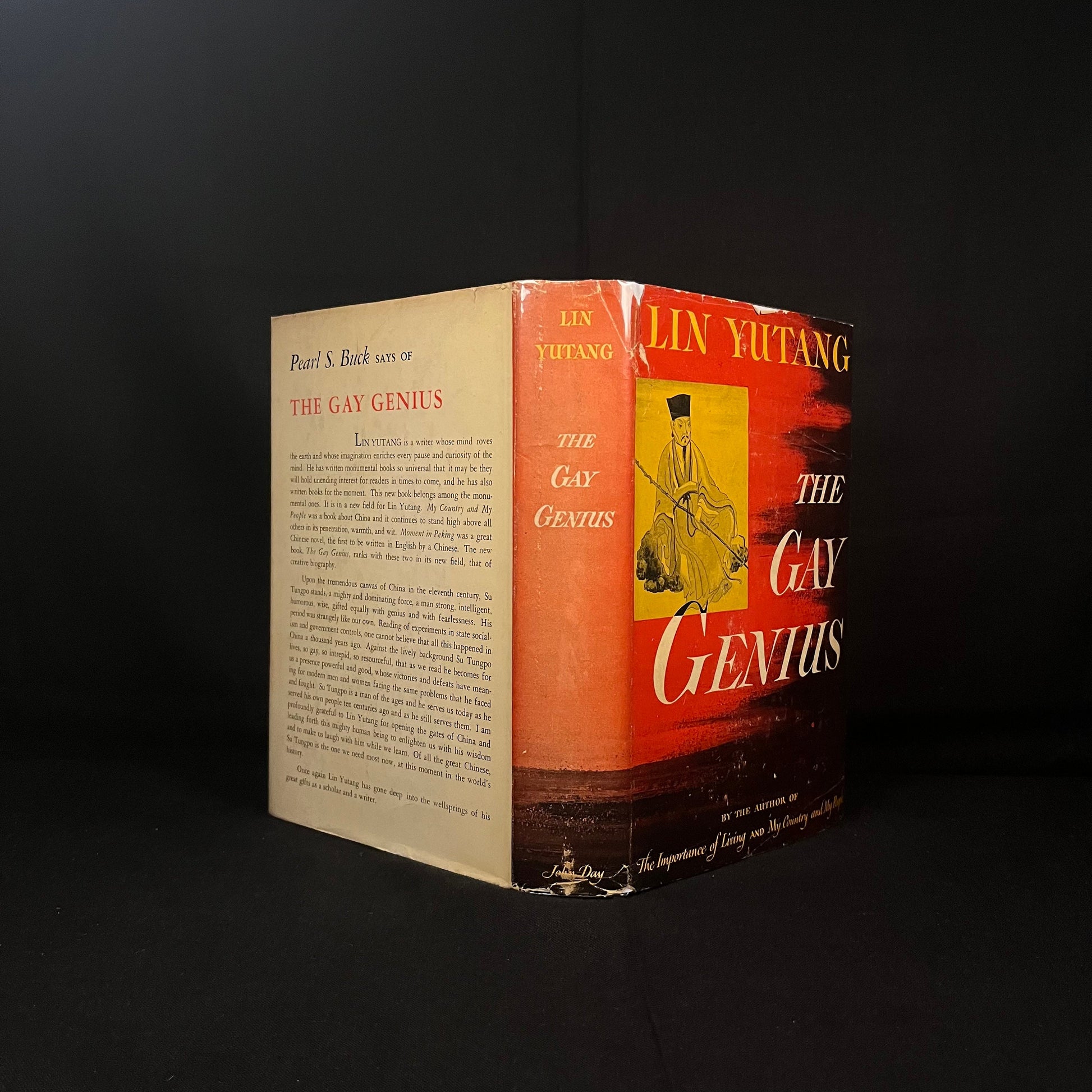 First Printing - The Gay Genius by Lin Yutang (1947) Vintage Hardcover Book