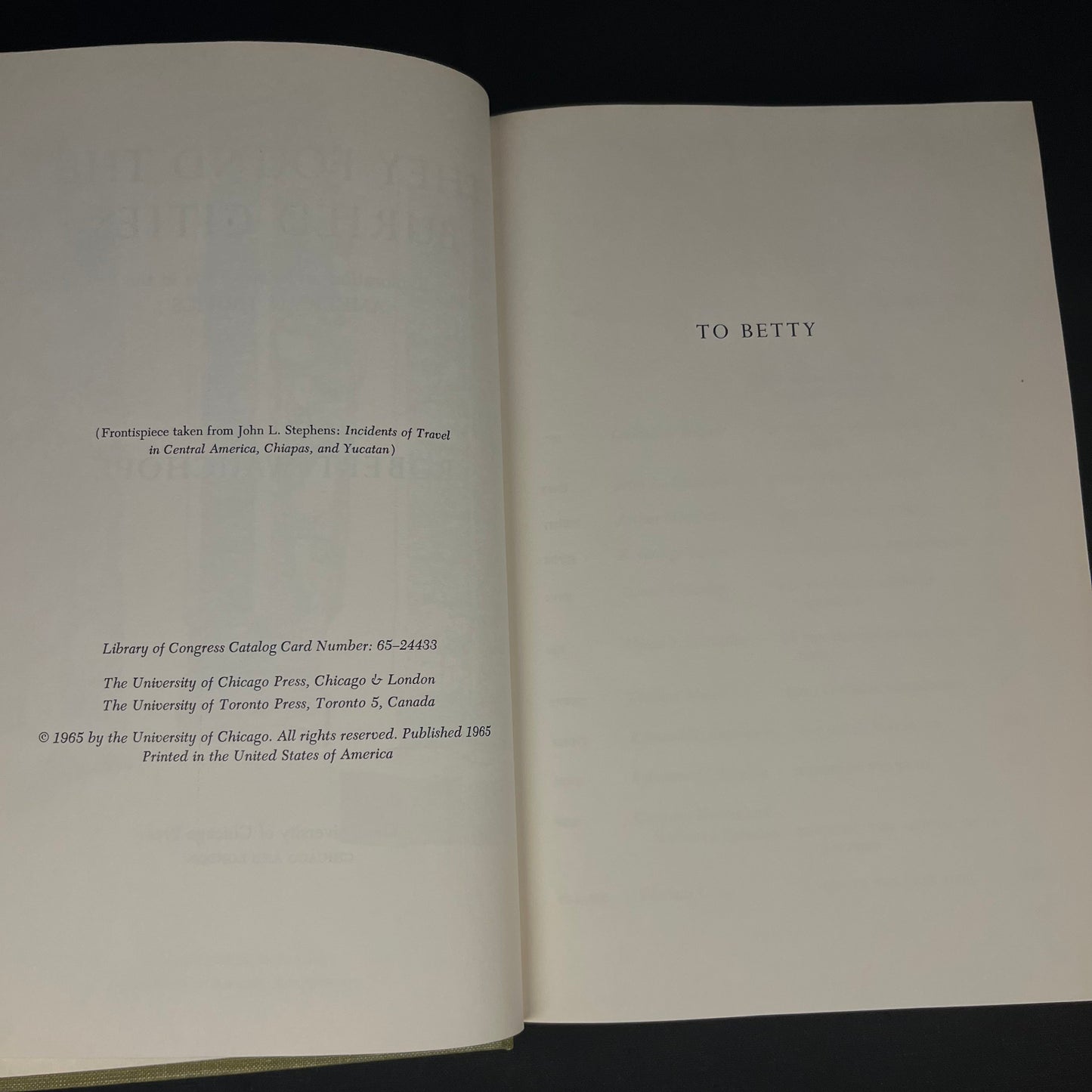 They Found the Buried Cities: Exploration and Excavation in the American Tropics by Robert Wauchope (1965) Vintage Hardcover Book