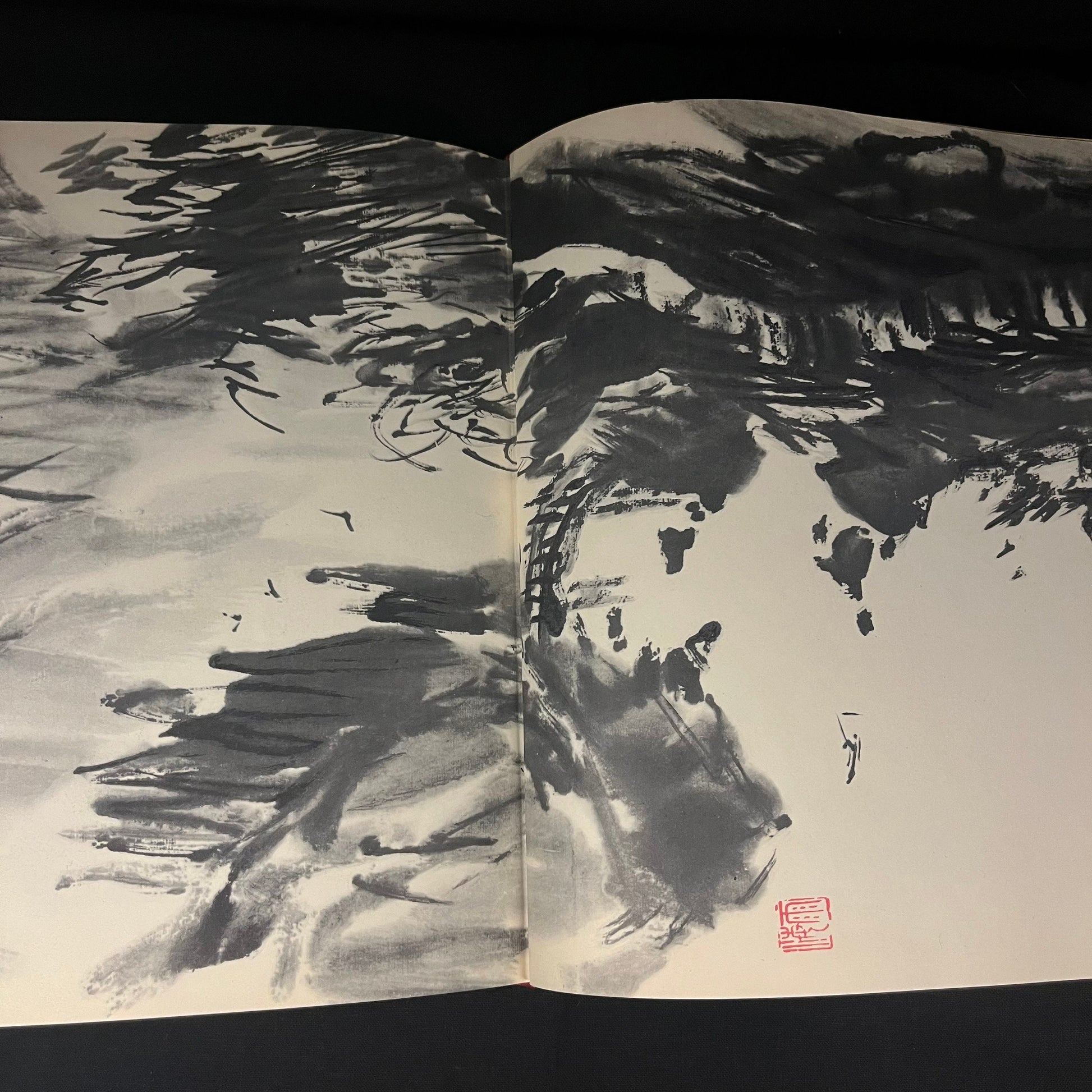 First Edition - The Art and Technique of Sumi-e: Japanese Ink Painting by Kay Morrissey Thompson (1960) Vintage Hardcover Book