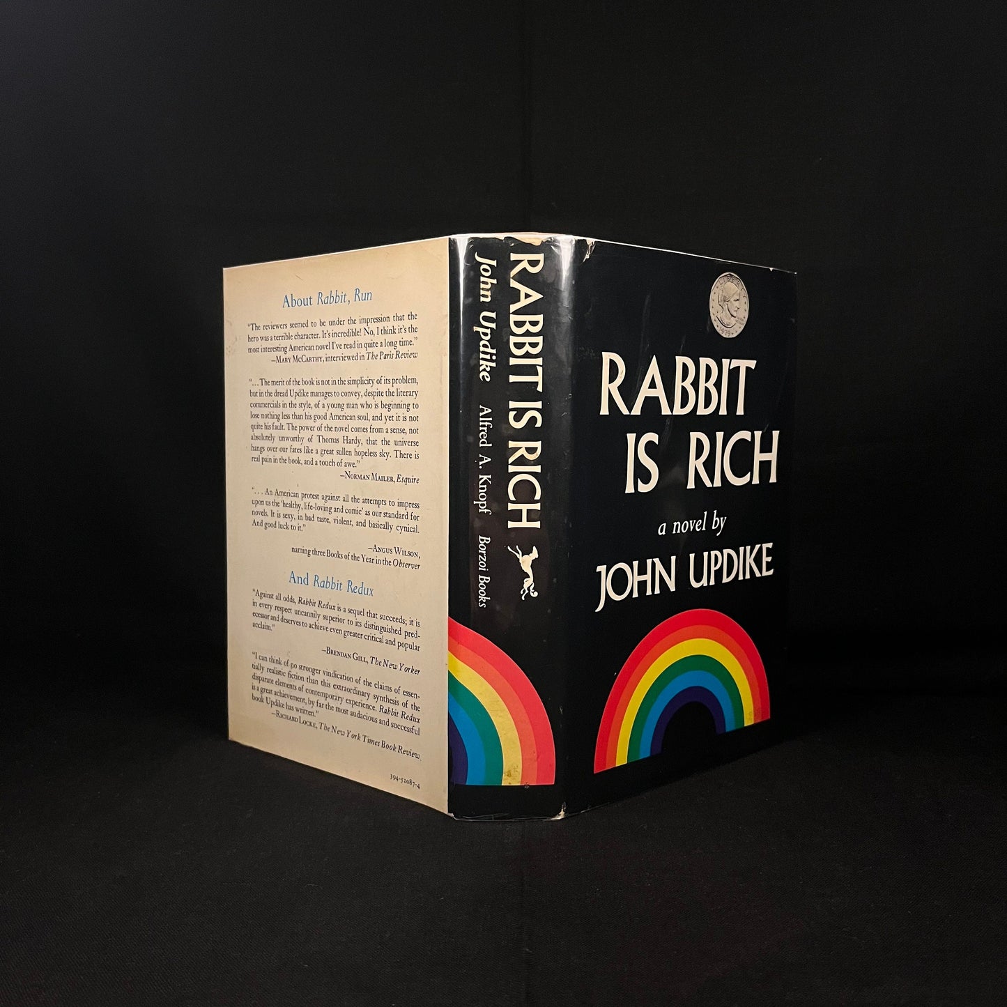 First Printing - Rabbit is Rich by John Updike (1981) Vintage Hardcover Book