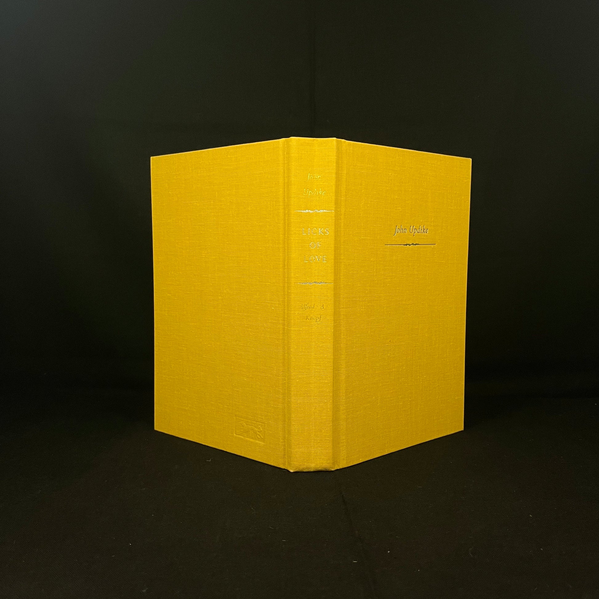 First Printing - Licks of Love: Short Stories and a Sequel by John Updike (2000) Vintage Hardcover Book