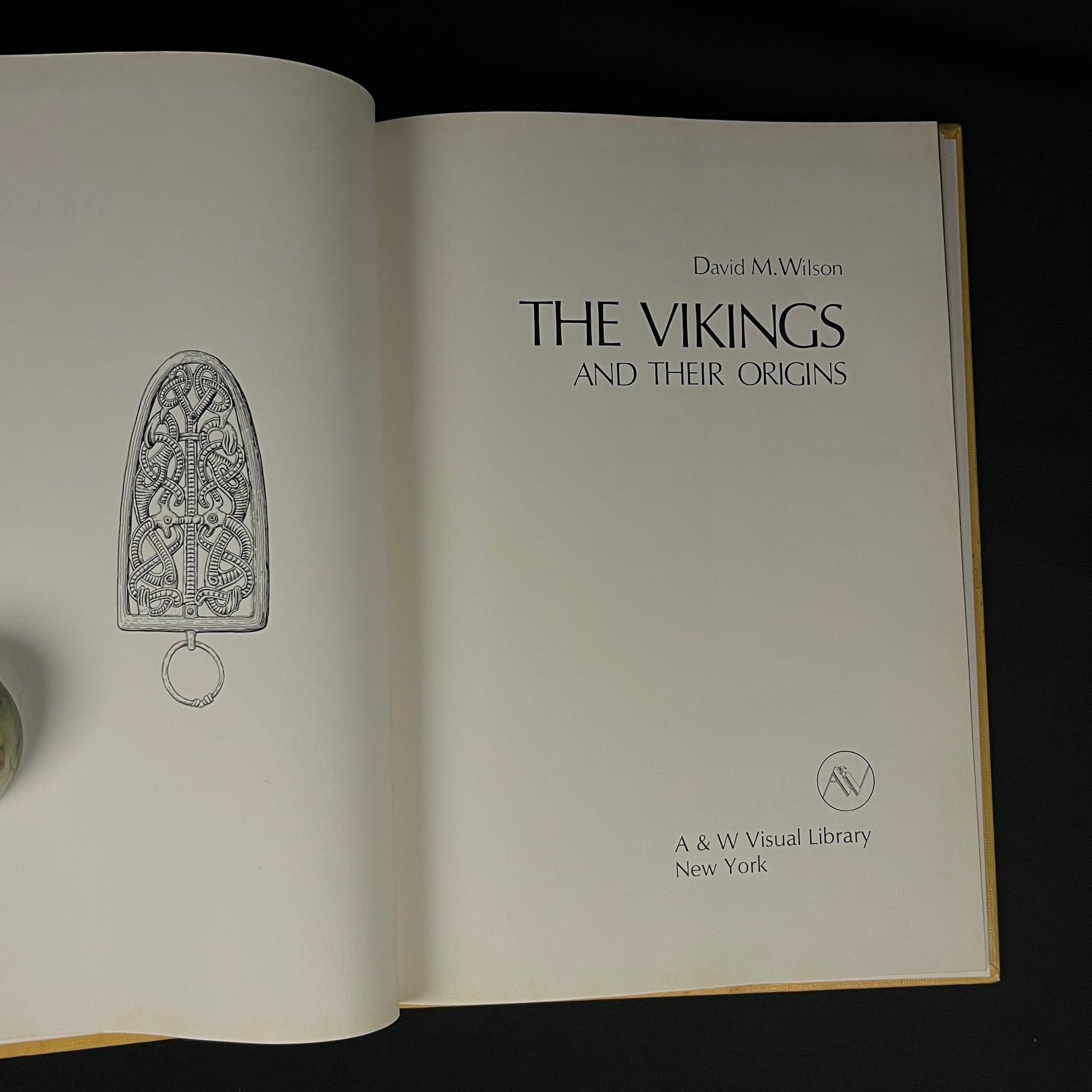 The Vikings and Their Origins by David M. Wilson (1980) Vintage Hardcover Book