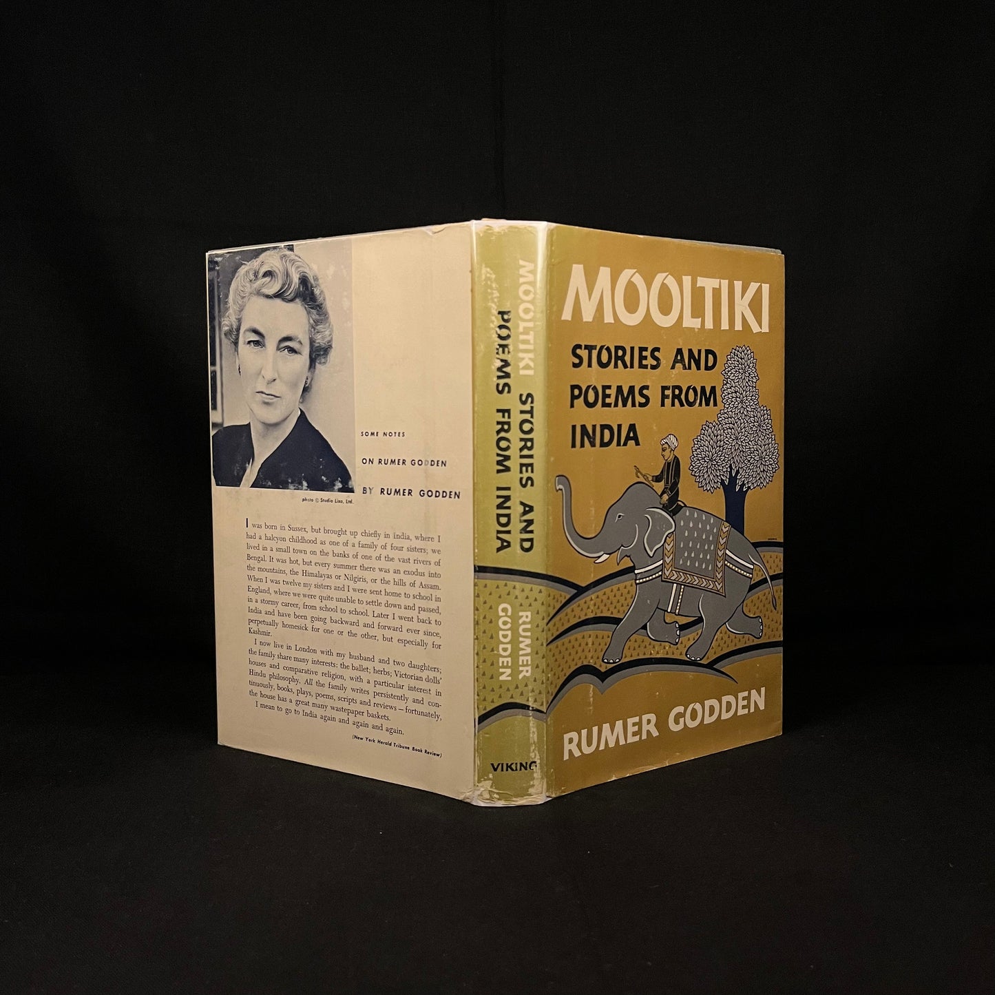 Mooltiki: Stories and Poems from India by Rumer Godden (1957) Vintage Hardcover Book