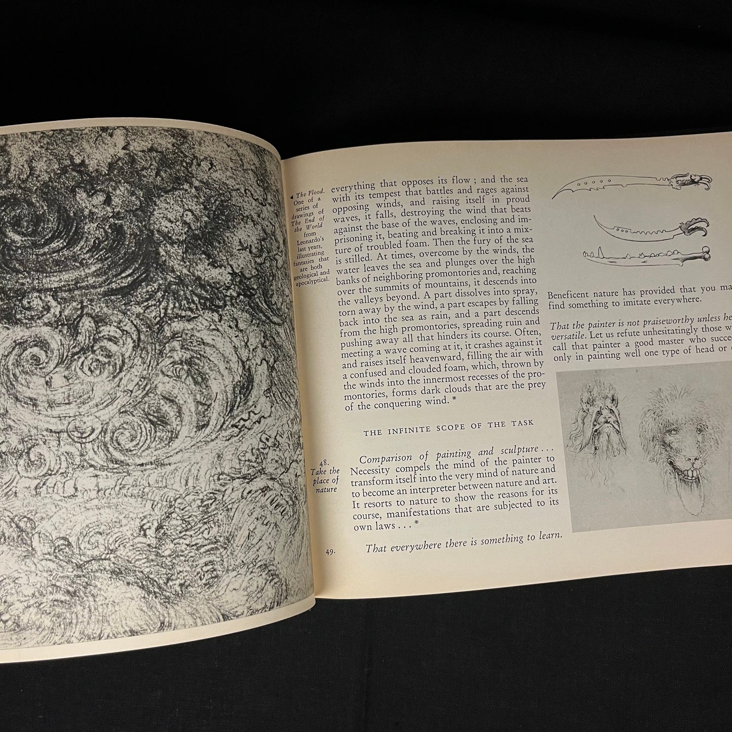 First Printing - The Genius of Leonardo da Vinci: Leonardo da Vinci on Art and the Artist Edited by A. Chastel (1961) Vintage Hardcover Book