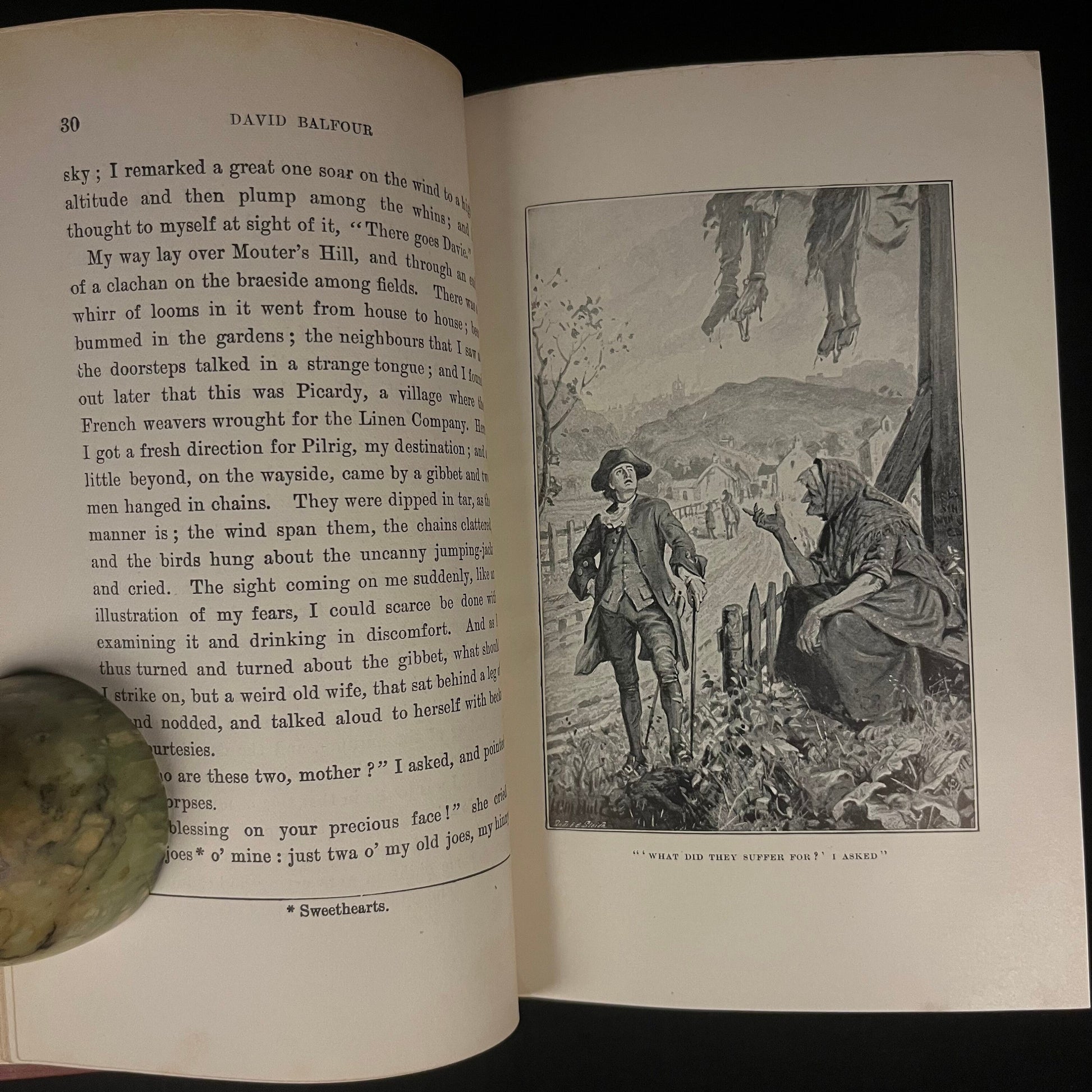 David Balfour: Being Memoirs of his Adventures at Home and Abroad by Robert Louis Stevenson (1904) Vintage Hardcover Book