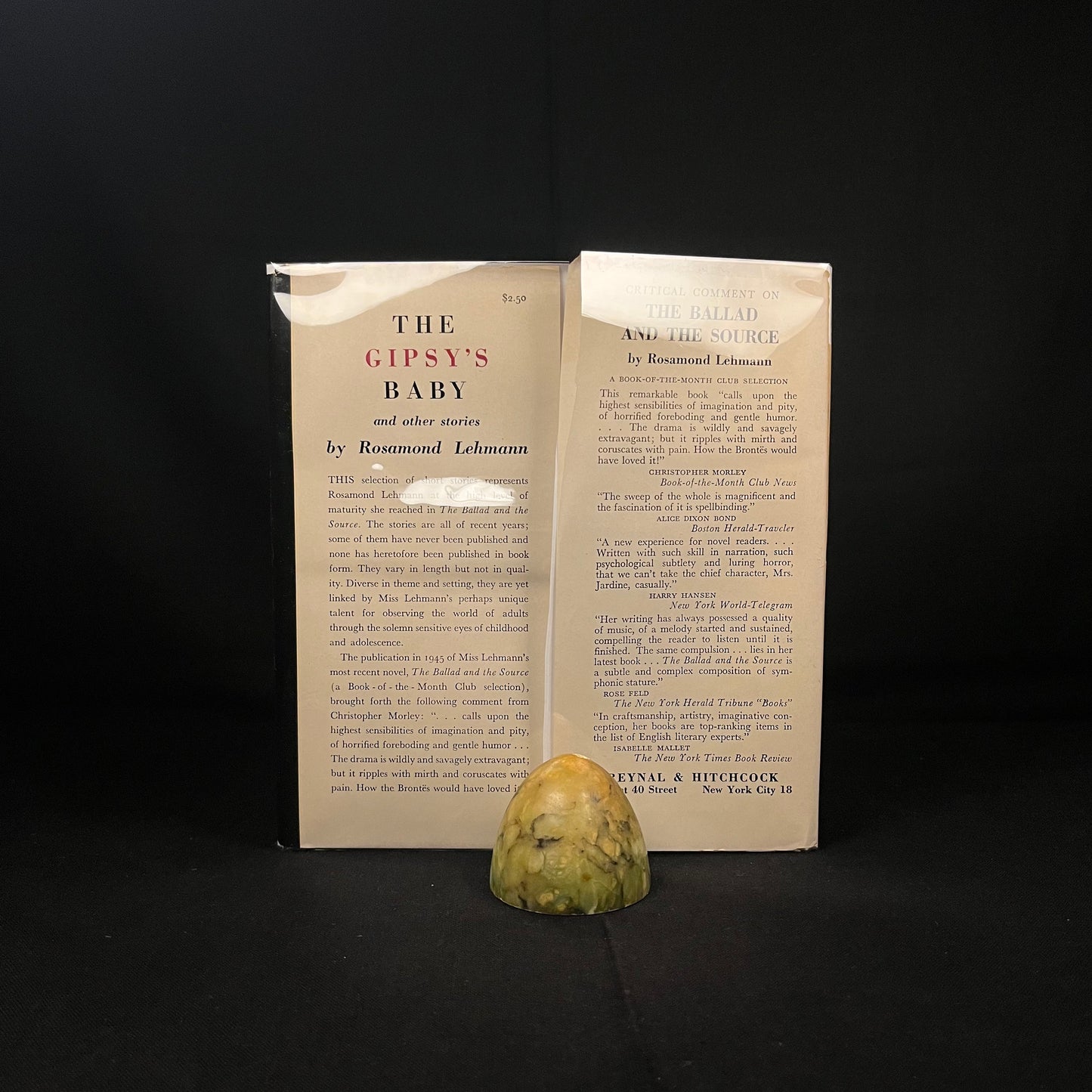 First Printing - The Gypsy’s Baby and Other Stories by Rosamond Lehmann (1946) Vintage Hardcover Book