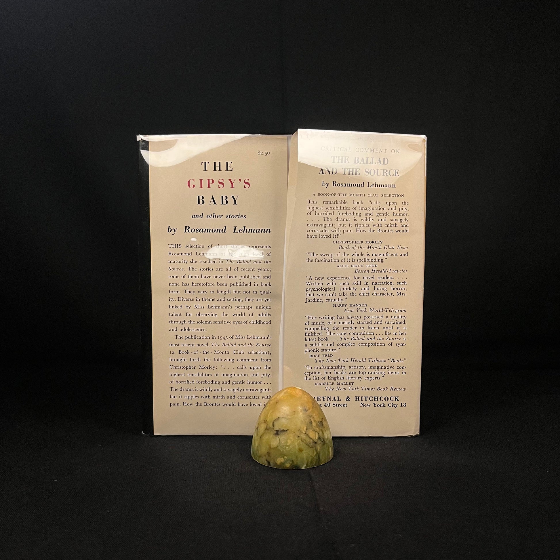 First Printing - The Gypsy’s Baby and Other Stories by Rosamond Lehmann (1946) Vintage Hardcover Book