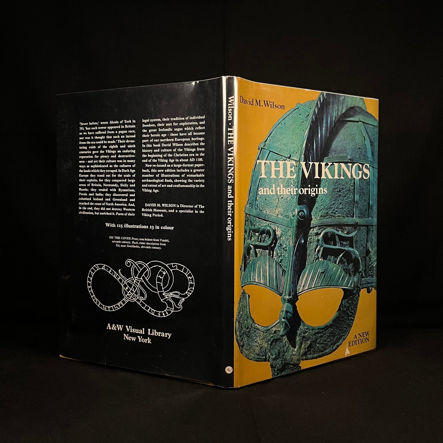 The Vikings and Their Origins by David M. Wilson (1980) Vintage Hardcover Book