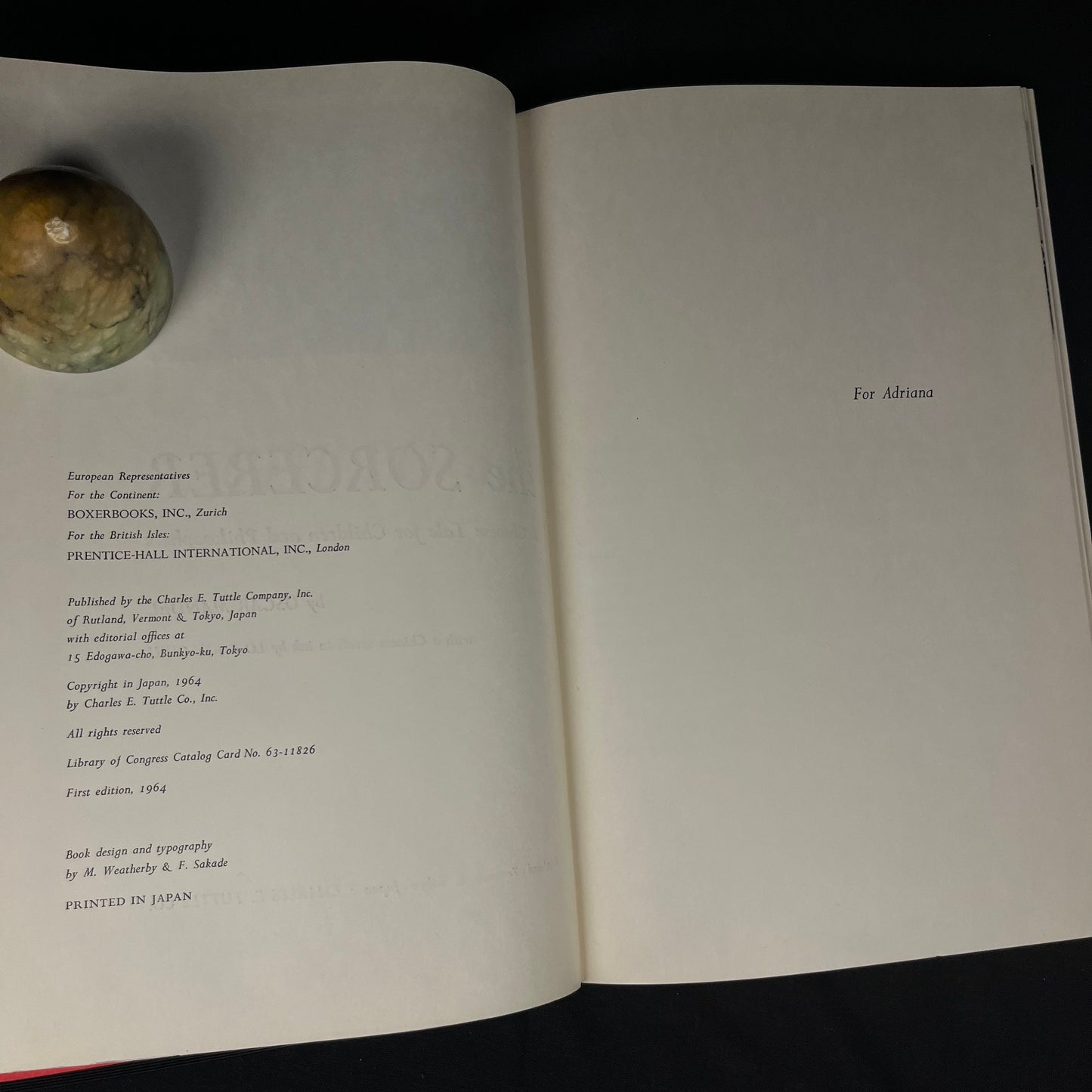First Edition - Chi Po & the Sorcerer: A Chinese Tale for Children and Philosophers by Oscar Mandel (1964) Vintage Children’s Book