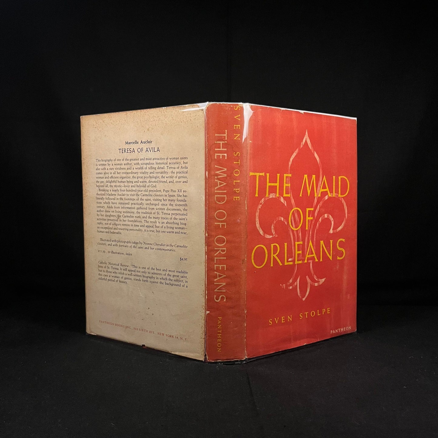 First Printing - The Maid of Orleans by Sven Stolpe (1956) Vintage Hardcover Book