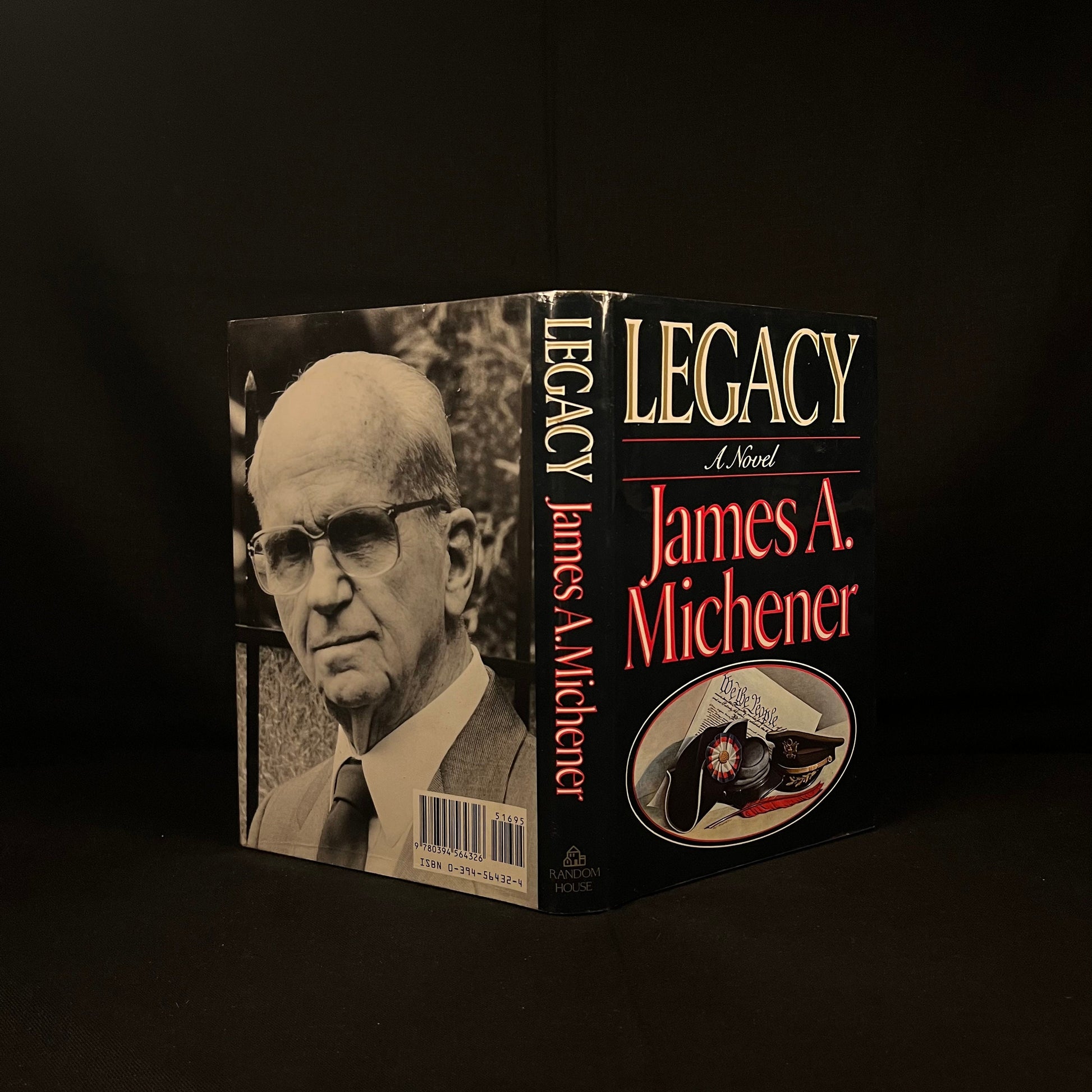 Second Printing - Legacy: A Novel by James A. Michener (1987) Vintage Hardcover Book