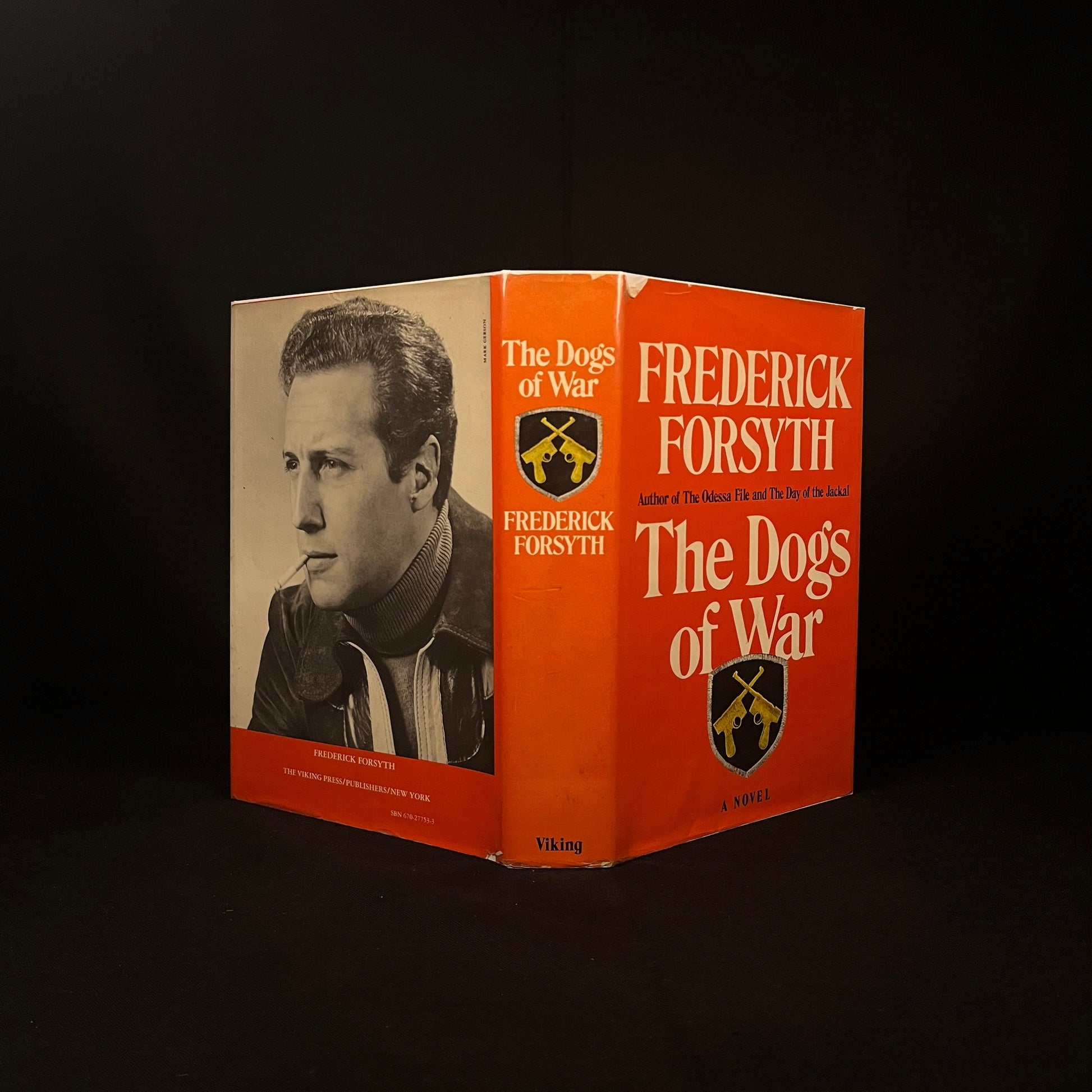 First Printing - The Dogs of War by Frederick Forsyth (1974) Vintage Hardcover Book