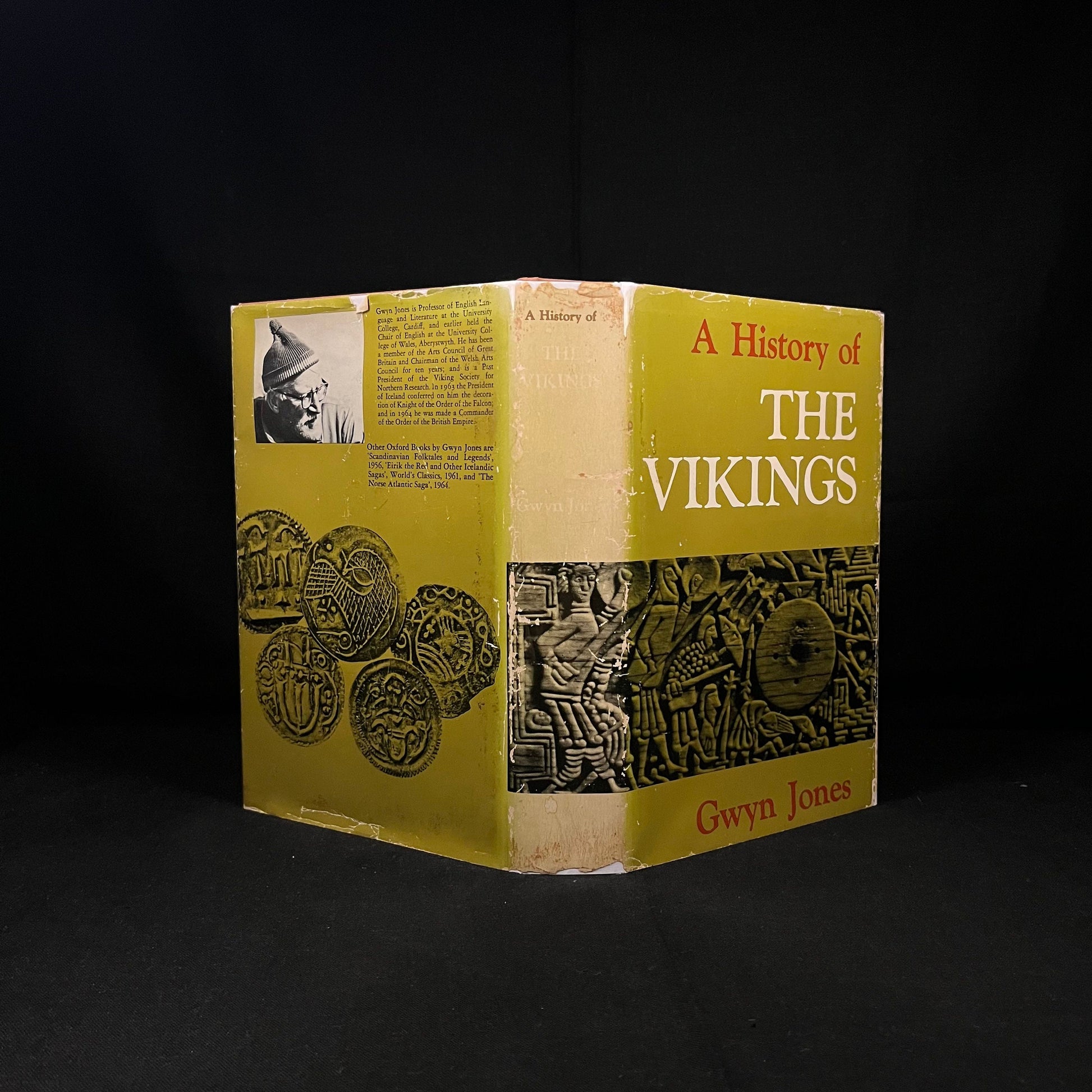 First Printing - A History of the Vikings by Gwyn Jones (1968) Vintage Hardcover Book