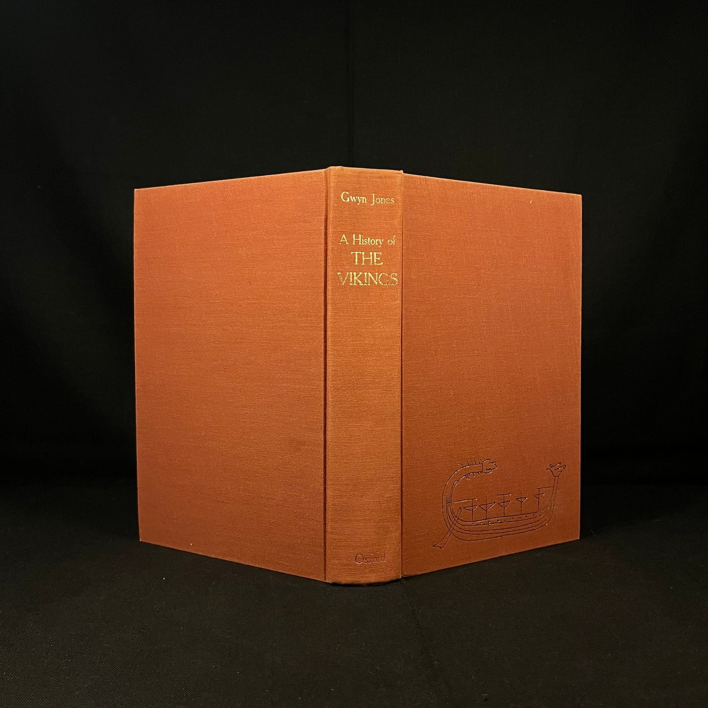 First Printing - A History of the Vikings by Gwyn Jones (1968) Vintage Hardcover Book