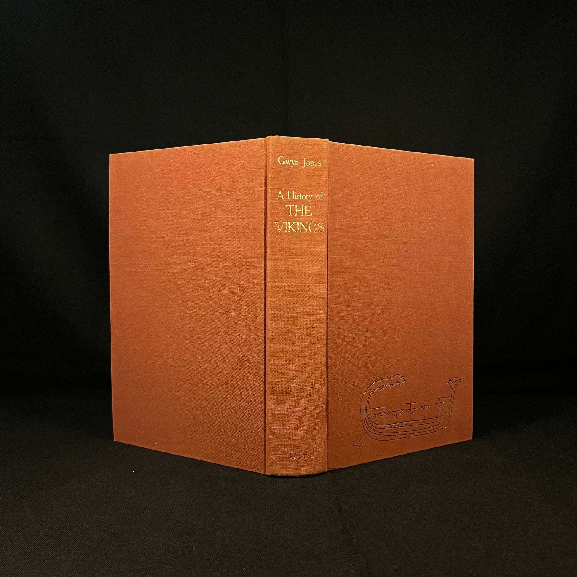 First Printing - A History of the Vikings by Gwyn Jones (1968) Vintage Hardcover Book