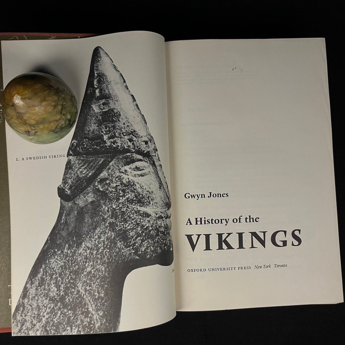 First Printing - A History of the Vikings by Gwyn Jones (1968) Vintage Hardcover Book