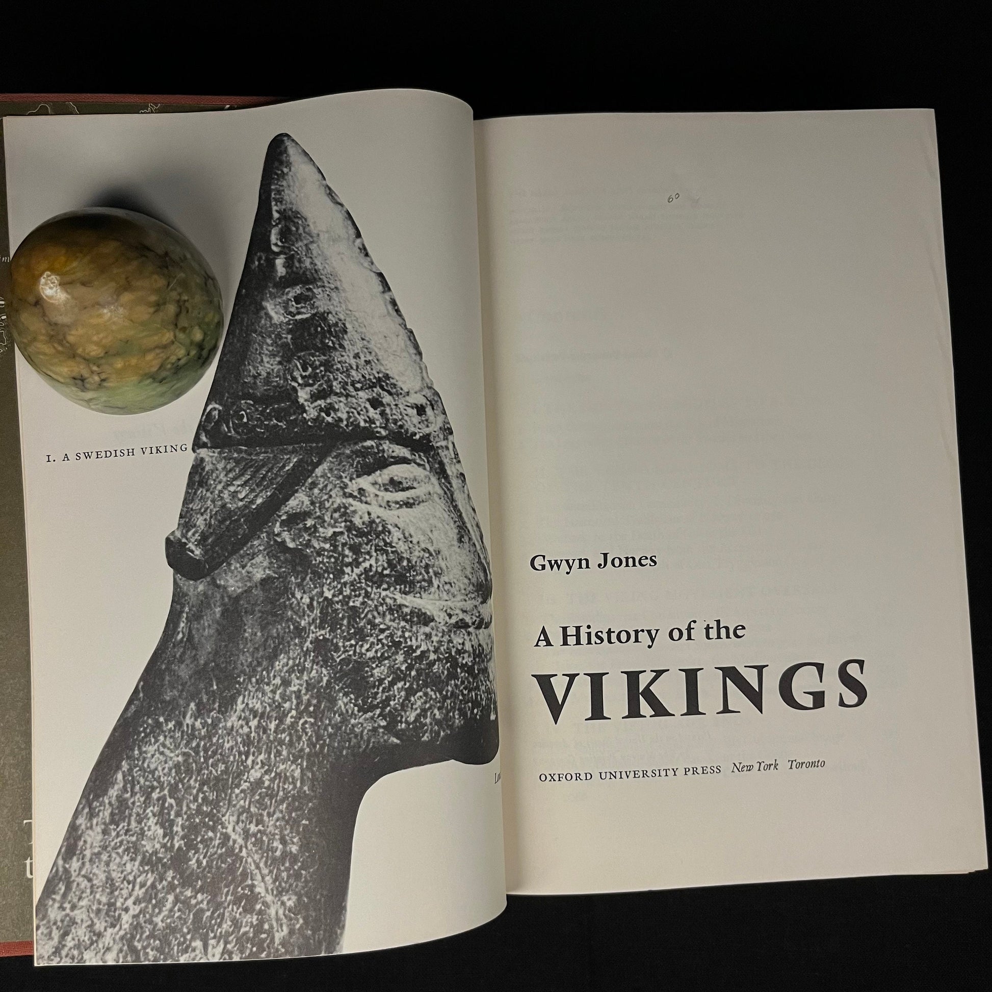 First Printing - A History of the Vikings by Gwyn Jones (1968) Vintage Hardcover Book