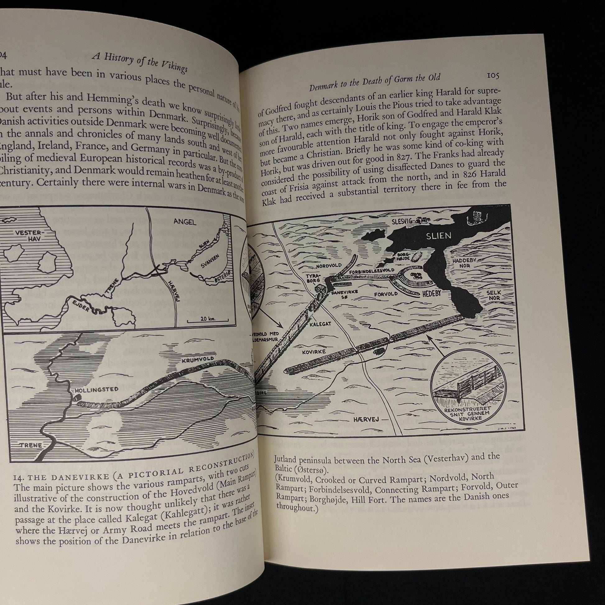 First Printing - A History of the Vikings by Gwyn Jones (1968) Vintage Hardcover Book