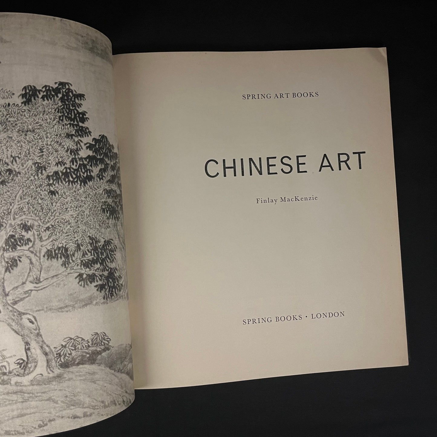 Chinese Art by Finlay MacKenzie (1964) Vintage Hardcover Book