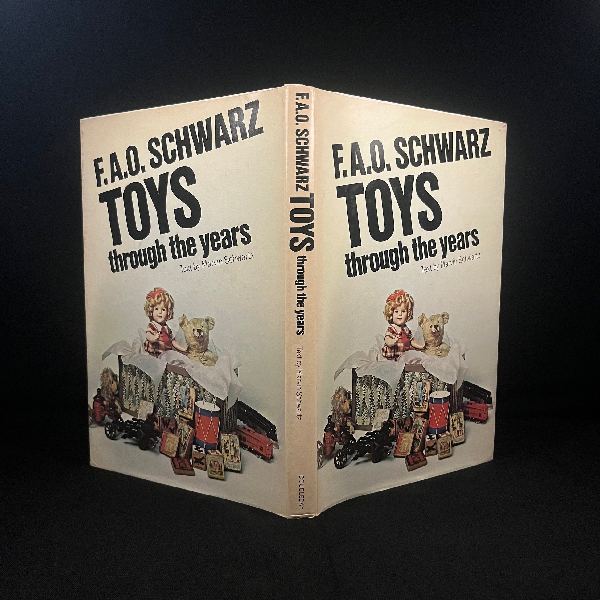 First Edition - F. A. O. Schwarz Toys Through the Years by Marvin Schwartz (1975) Vintage Hardcover Children’s Book