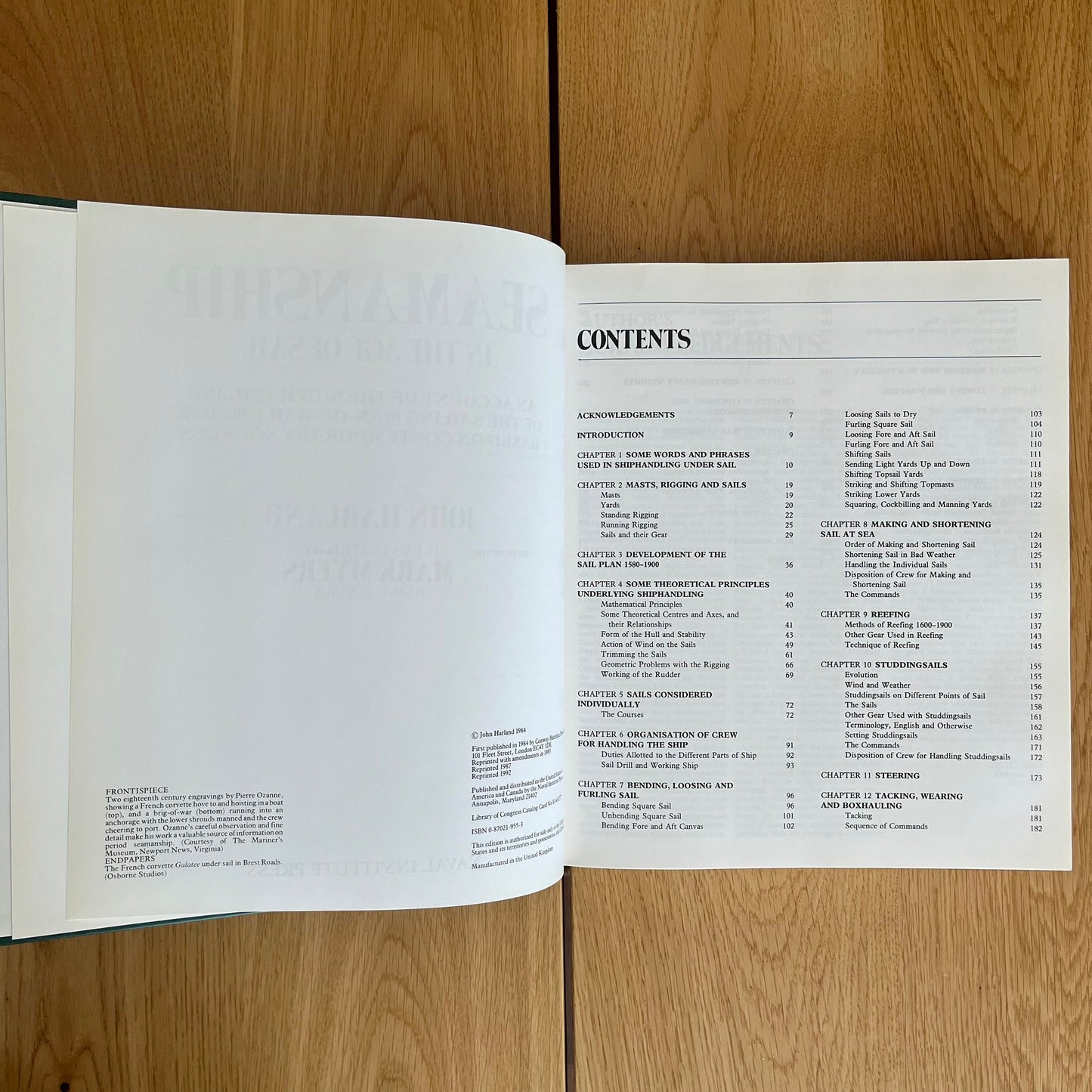 Seamanship in the Age of Sail: An Account of the Shiphandling of the Sailing Man-Of-War 1609-1860 by John Harland (1992) Vintage Book