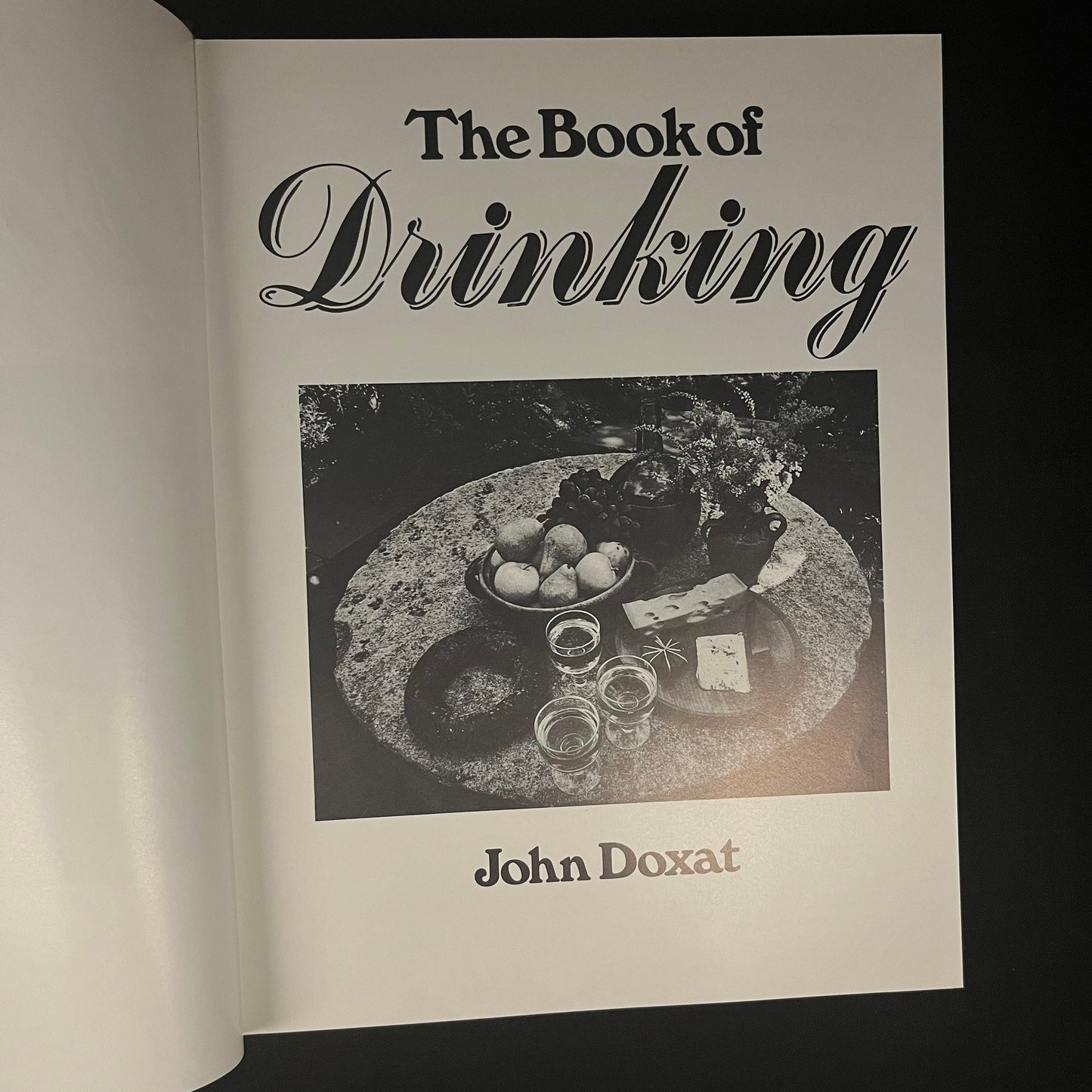 The Book of Drinking by John Doxat (1973) Vintage Hardcover Book