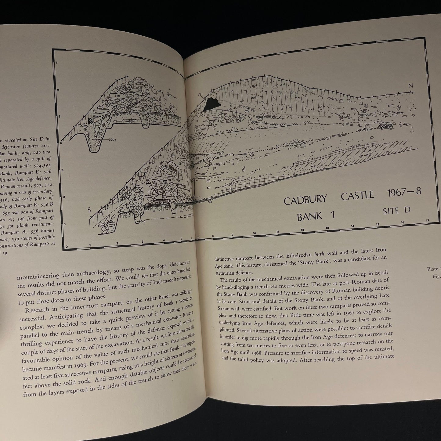 Was This Camelot? Excavations at Cadbury Castle, 1966-70 by Leslie Alcock (1972) Vintage Hardcover Book